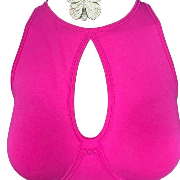 NWT Wolford Alita Sports Bra Fuchsia Pink 80D 36D - Picture 3 of 11